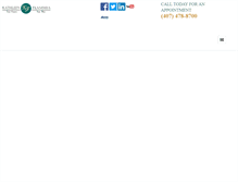 Tablet Screenshot of flammialaw.com